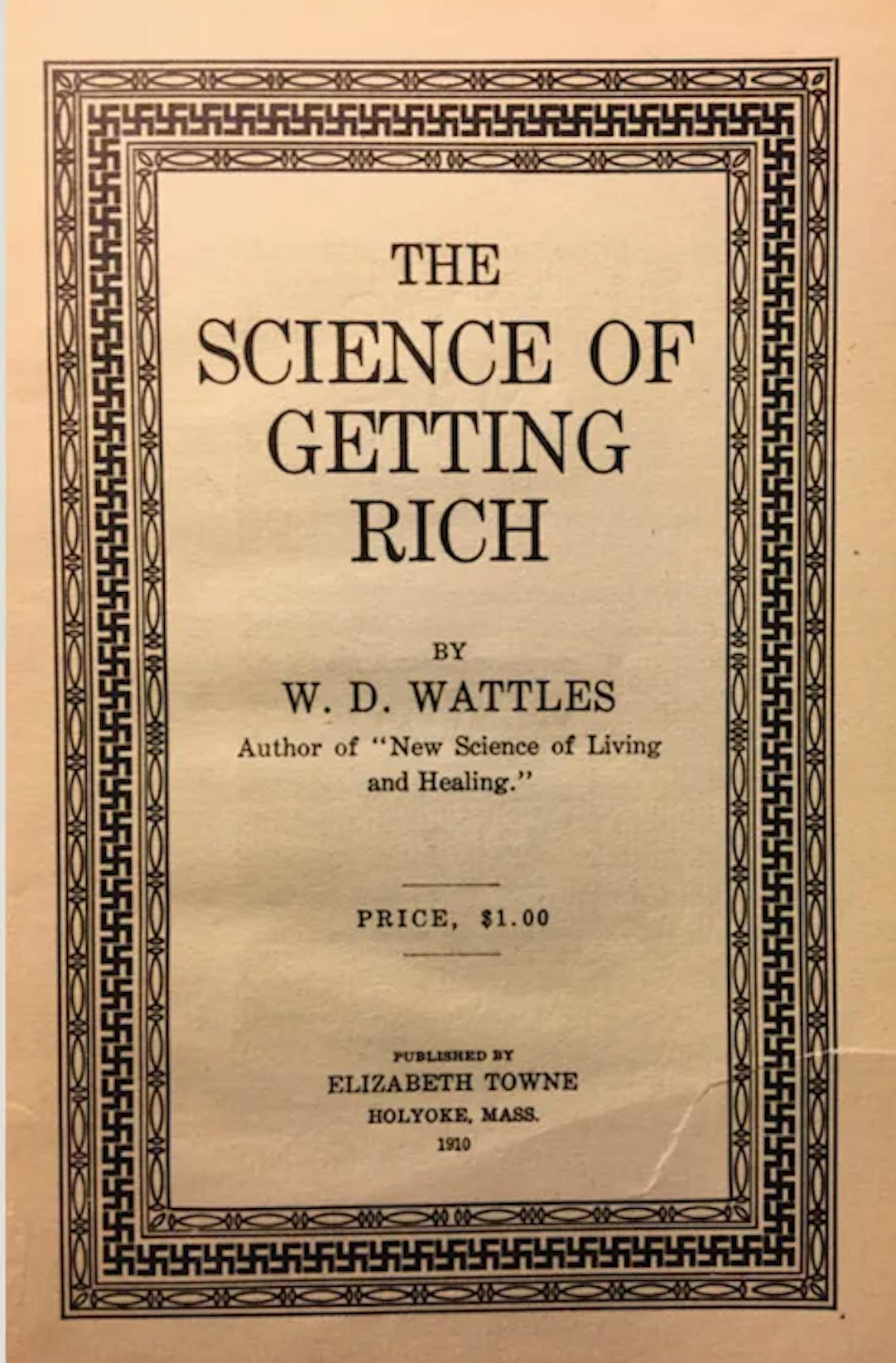 The Science of Getting Rich Book Cover