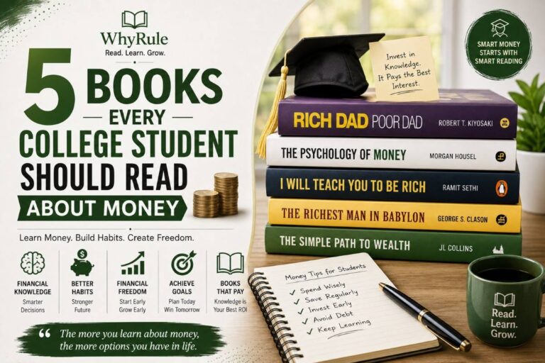 5 Books Every College Student Should Read About Money