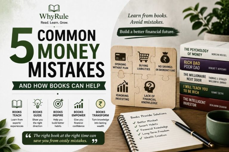 5 Common Money Mistakes and How Books Can Help