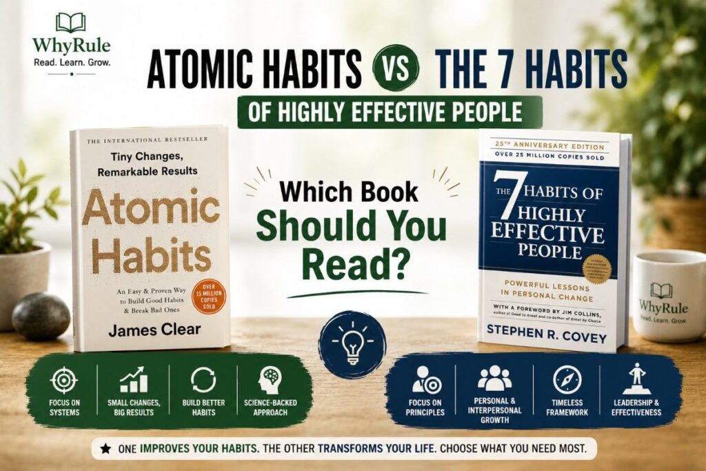 Atomic Habits vs The 7 Habits Which Book Should You Read