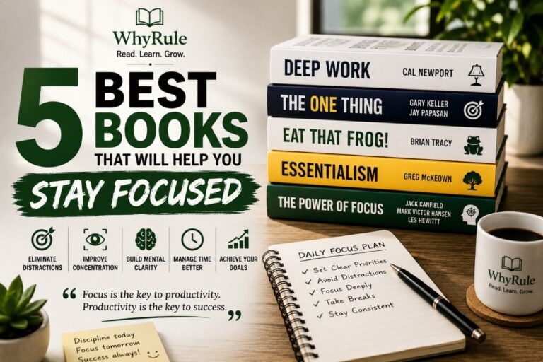 Best 5 Books That will Keep You Stay focused
