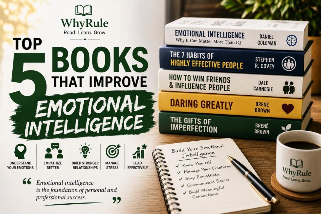Top 5 Books That Improve Emotional Intelligence