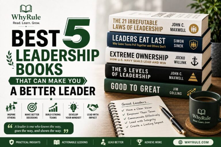 Best 5 Leadership Books That Can Make You a Better Leader