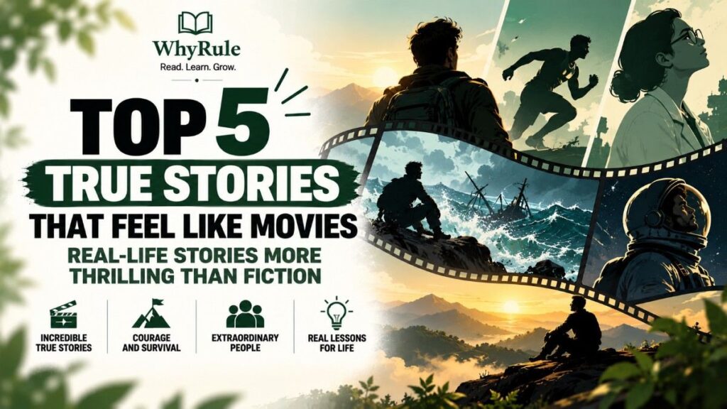 Top 5 True Stories That Feel Like Movies